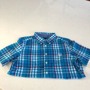 Chaps short sleeve shirt, boys size 10-12